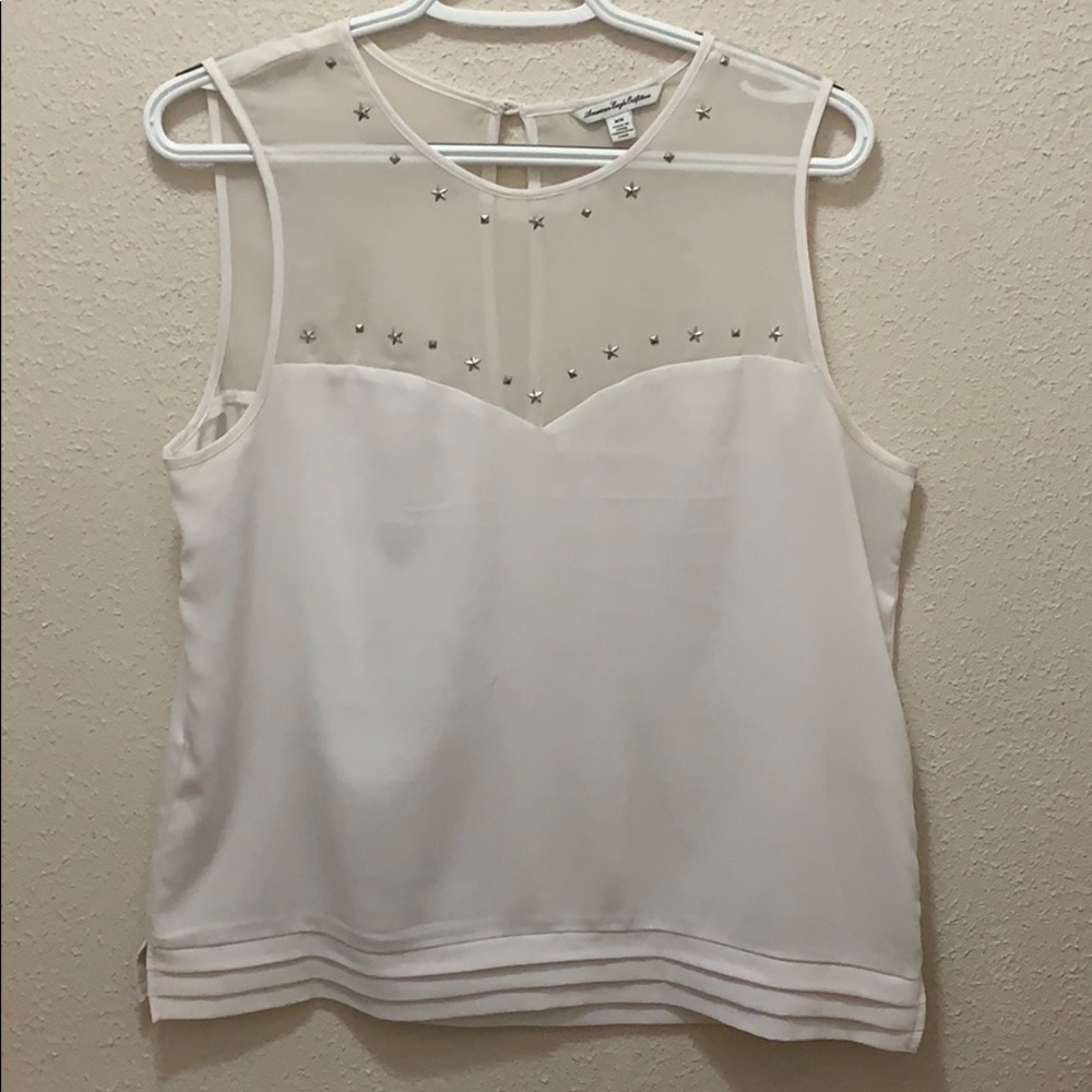 White tank top